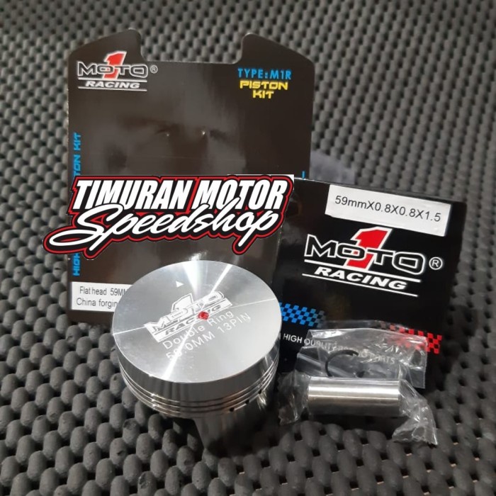 READY PISTON MOTO 1 59 MM PEN 13 FORGED M1R ORIGINAL