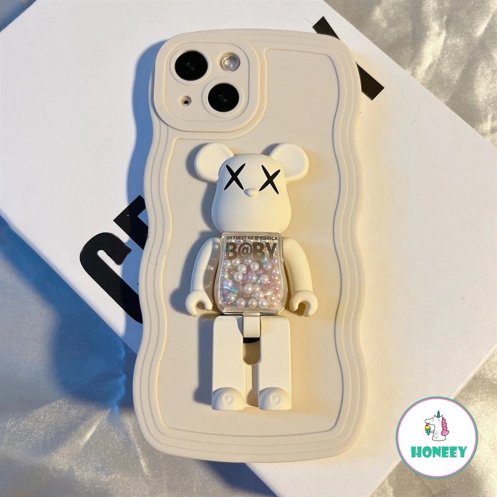 Casing Ponsel KAWS Anime Jepang Lucu 3D Kompatibel Untuk Iphone14 13 12 Pro Max Case iPhone 11 Pro Max XR Cute Shockproof Soft Cover