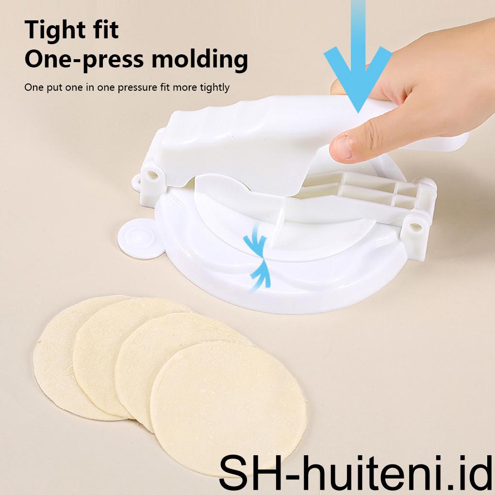 Cetakan Kulit Pangsit Manual Portable Dough Presser Wonton Dumplings Wrapper Maker Membuat Rumah Tangga Menekan Gadget Masak