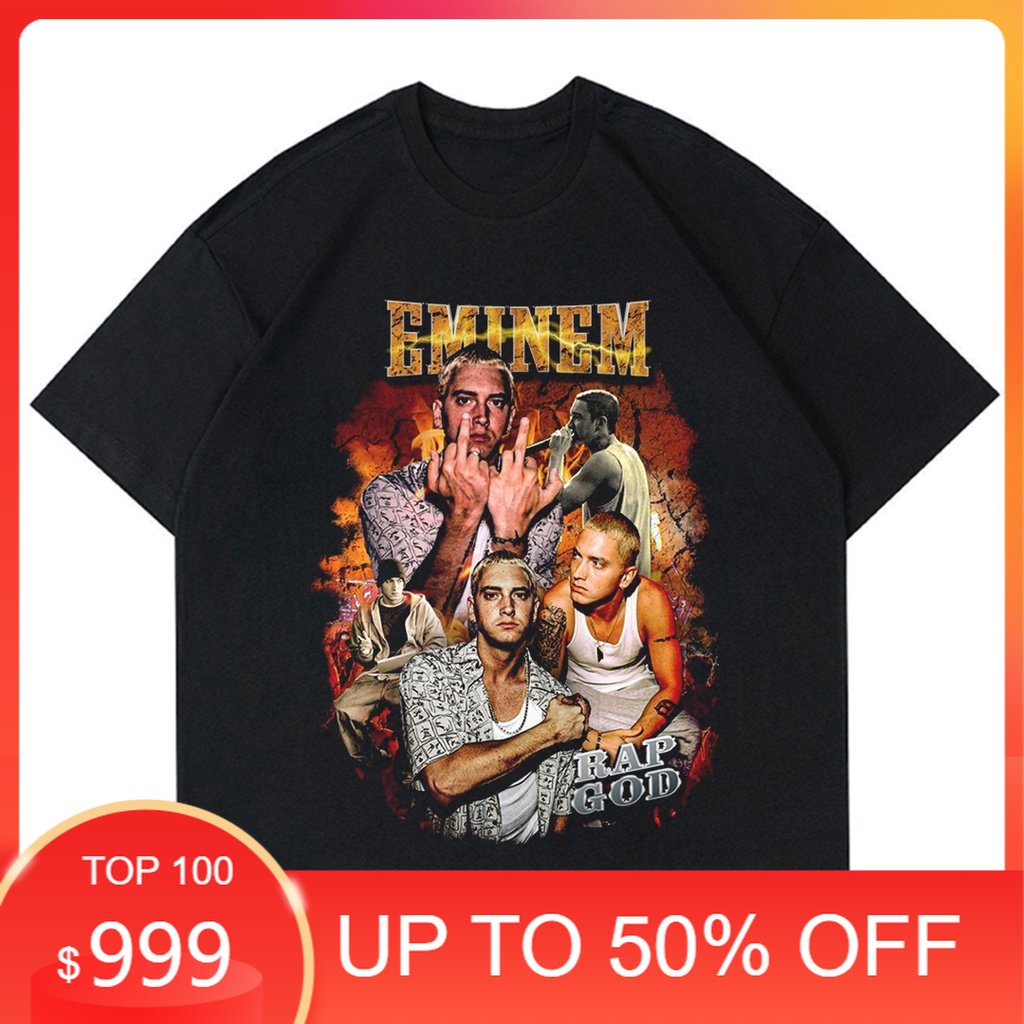 KAOS VINTAGE EMINEM | T-SHIRT BAJU RAP TEE EMINEM | KAOS RAPPER | BAJU VINTAGE | BAJU EMINEM