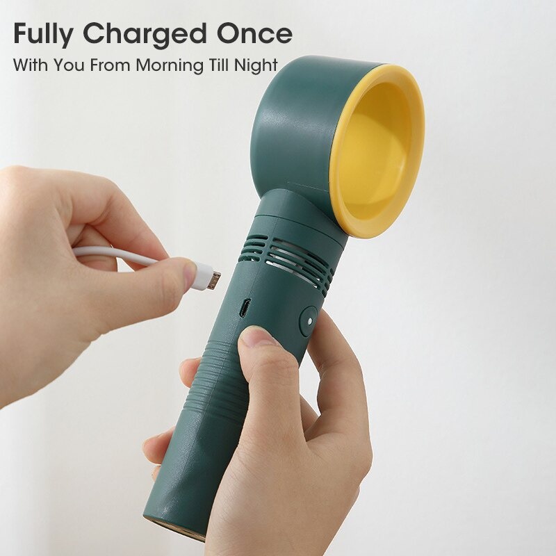 Kipas Angin korea tanpa baling Bladeless  fan Mini Handheld Zero Bukan Dyson - leafless kipas angin tangan - kipas angin