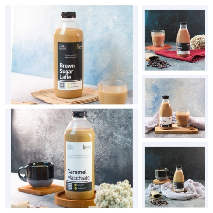 

Vanilla Latte - Special blend 70% arabica 30% robusta & fresh milk