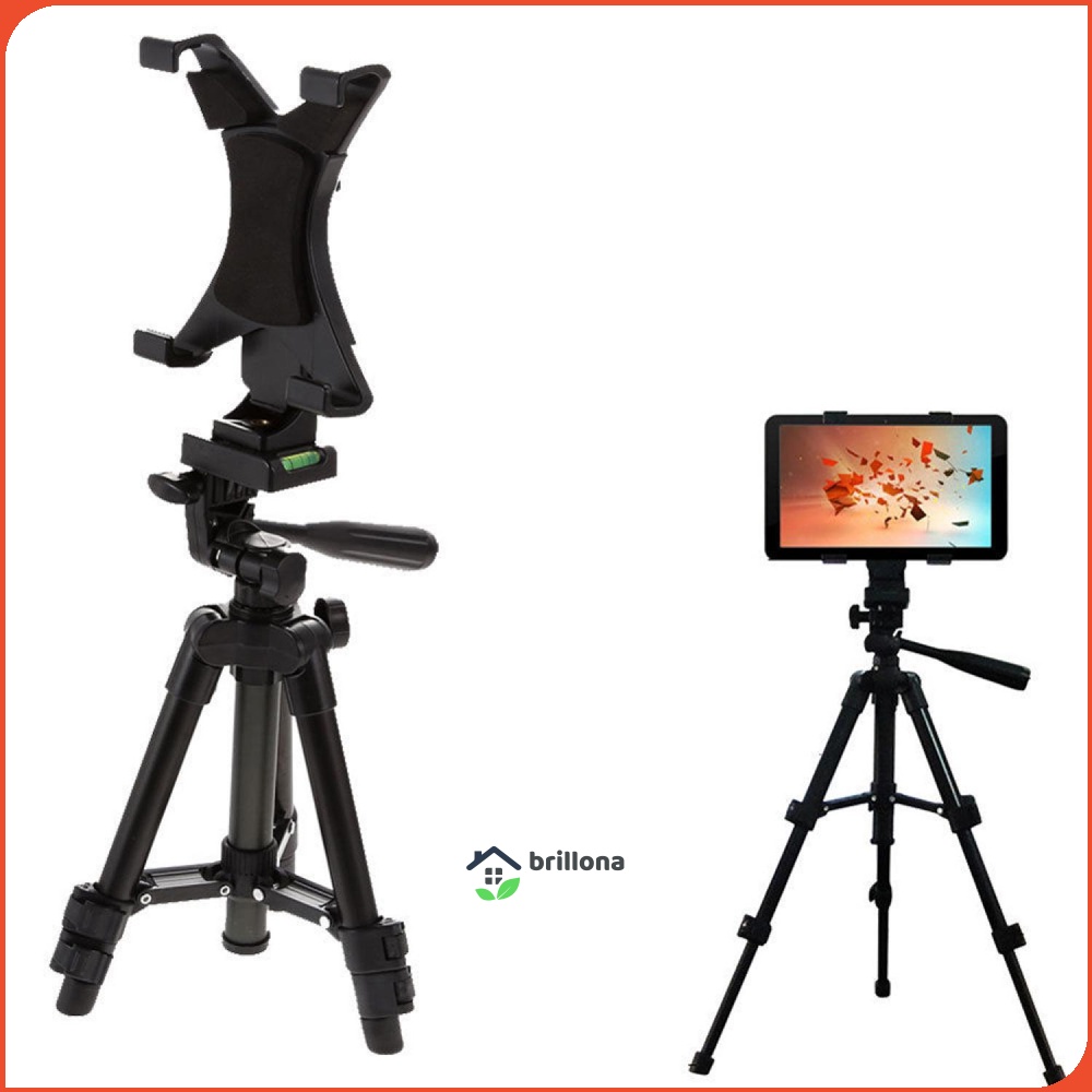 Universal Tablet Holder Mount 1/4 Screw Bracket Tripod - VTM4