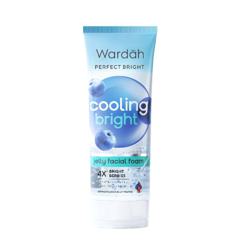 Wardah Perfect Bright Cooling Bright Jelly Facial Foam - 100ml