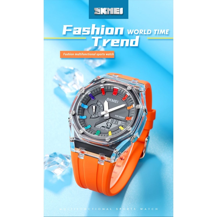 SKMEI 2100 New Unisex Original Anti Air Free Box