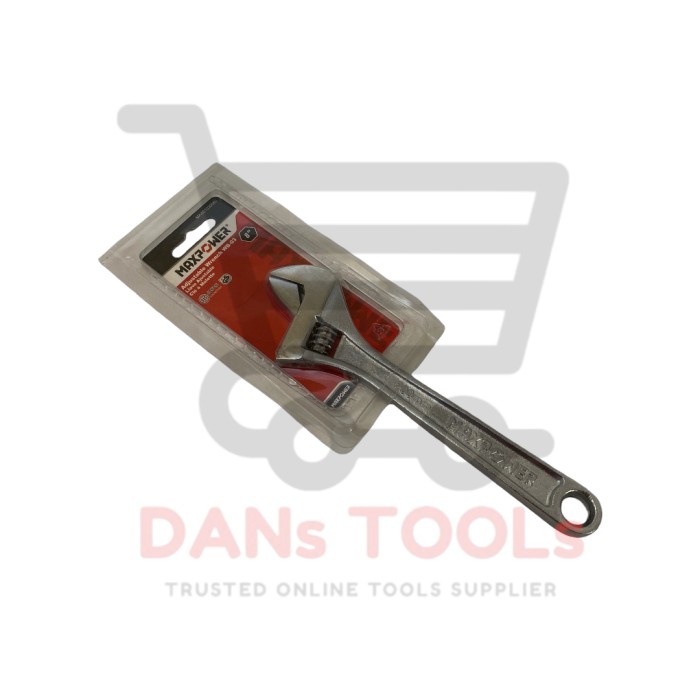 Kunci Inggris MAXPOWER 8 inch - Adjustable Wrench - Kunci Baco