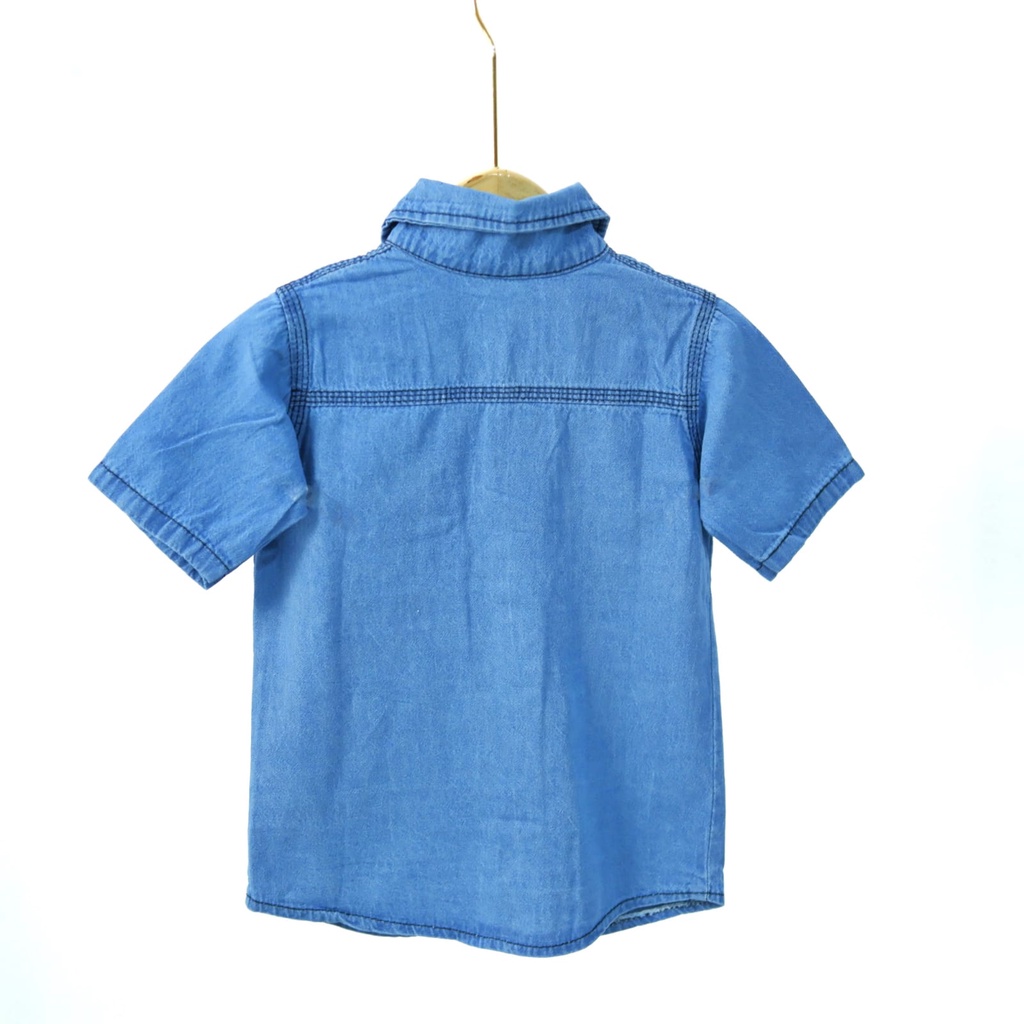 Kemeja Hem Denim Anak Cowok Jeans Anak Cowok Usia 1 -4/5 Tahun