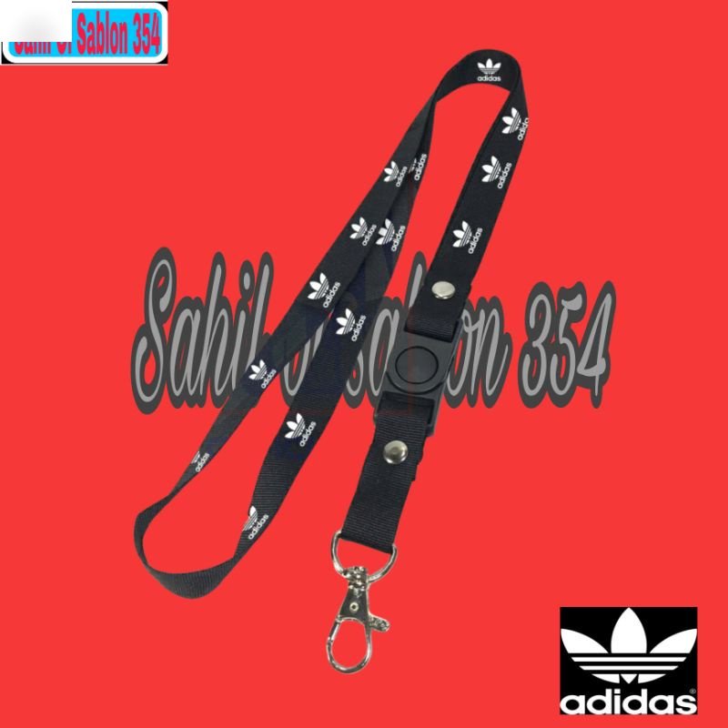 

Tali Lanyard ADIDAS distro gantungan kunci/gantungan id card /gantungan hp murah COD