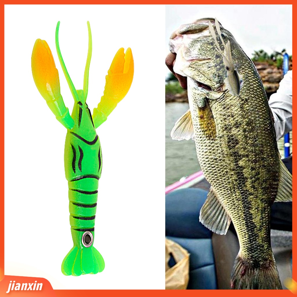 (In Stock) 8.3cm /5.5g Simulasi Umpan Udang Desain Simulasi Manusia Hidup Warna-Warni Buatan Tahan Lama Alat Pancing Palsu Bentuk Hidup Umpan Pancing Untuk Penggemar Memancing