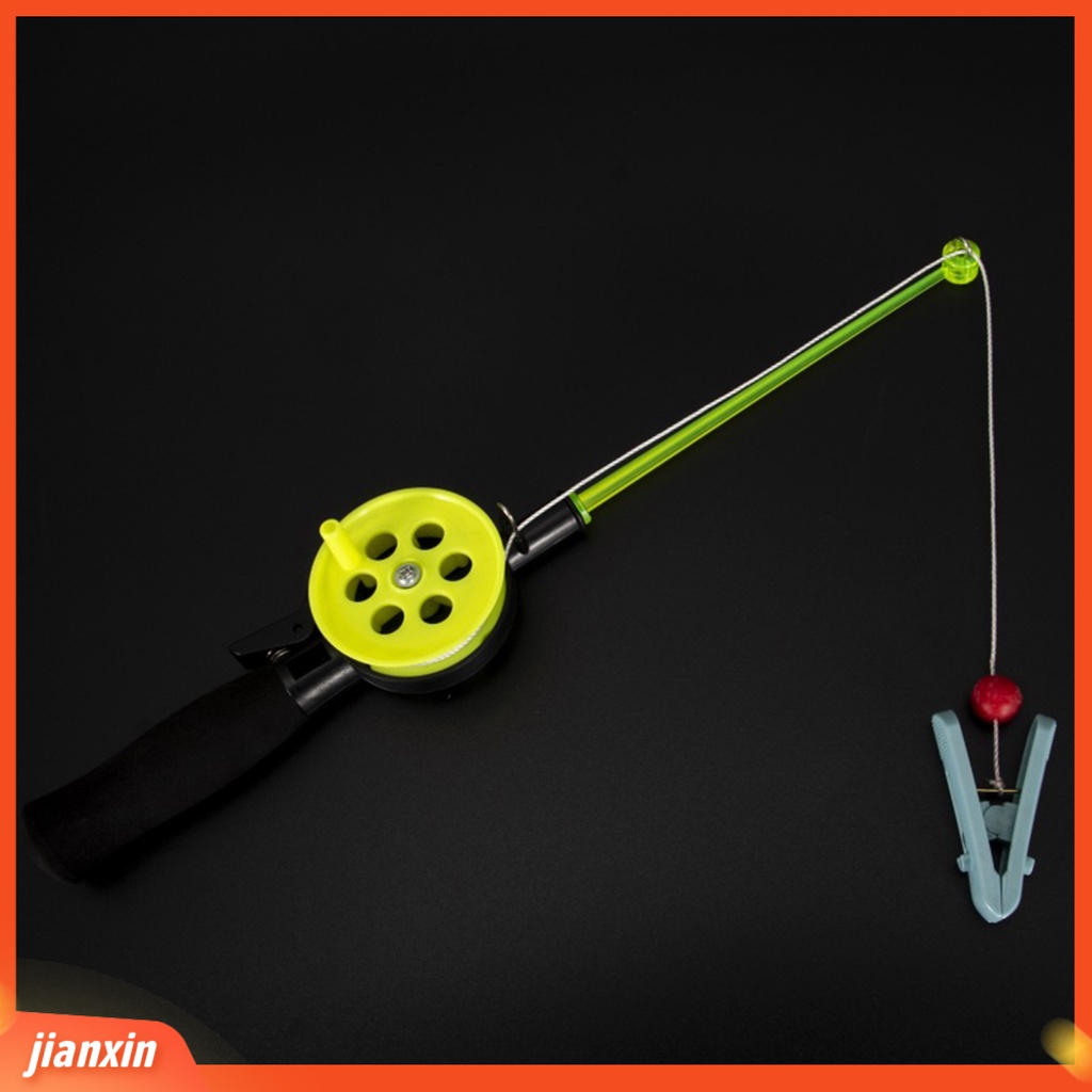 (In Stock) Joran Pancing Mini Non-slip Handle Portable Handal Pancing Anak Untuk Outdoor