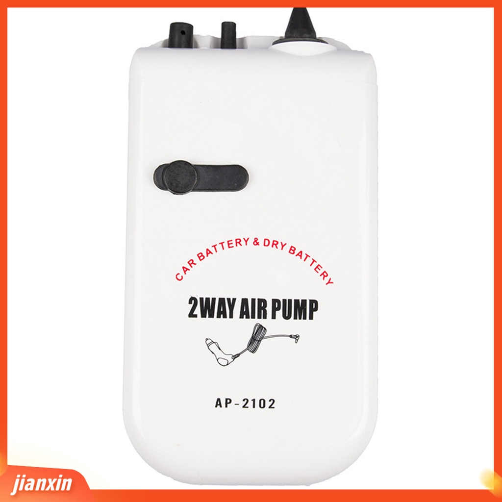 (In Stock) AP-2102 Pompa Udara Kompatibel Mobil Kecepatan Ganda Gelembung Batu Luar Ruangan Portabel Memancing Air Pump Oksigen Aerator Untuk Angling