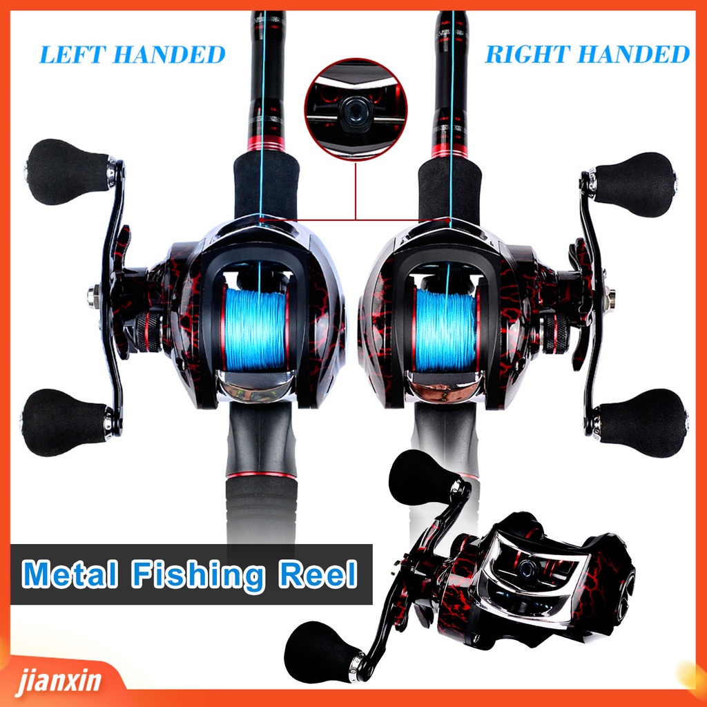 (In Stock) 7:1:1 Ultra-Ringan Merampingkan ic Rem Umpan Casting Reel Fishing Tackle