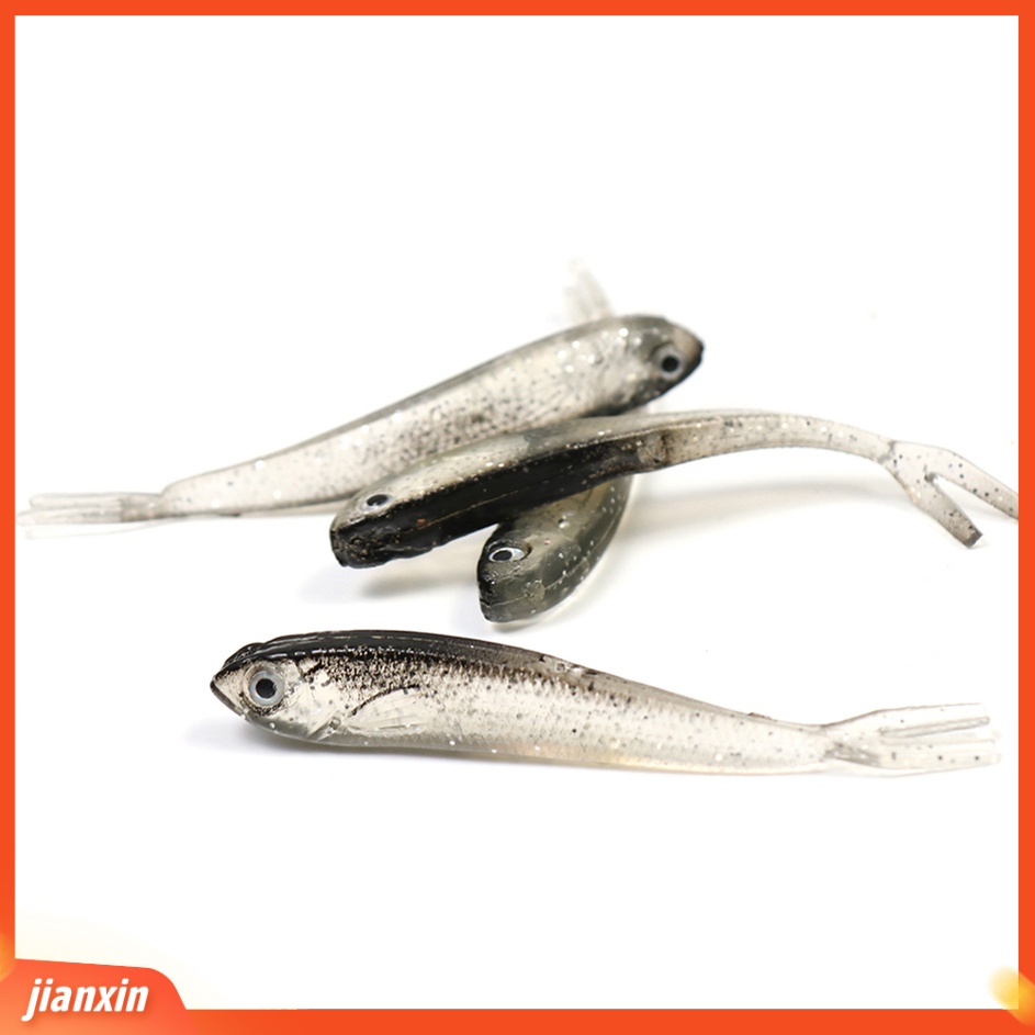 (In Stock) 10Pcs Umpan Pancing Silikon Umpan 3D Mata Ikan Gurame Umpan Buatan Lembut Fish Tackle