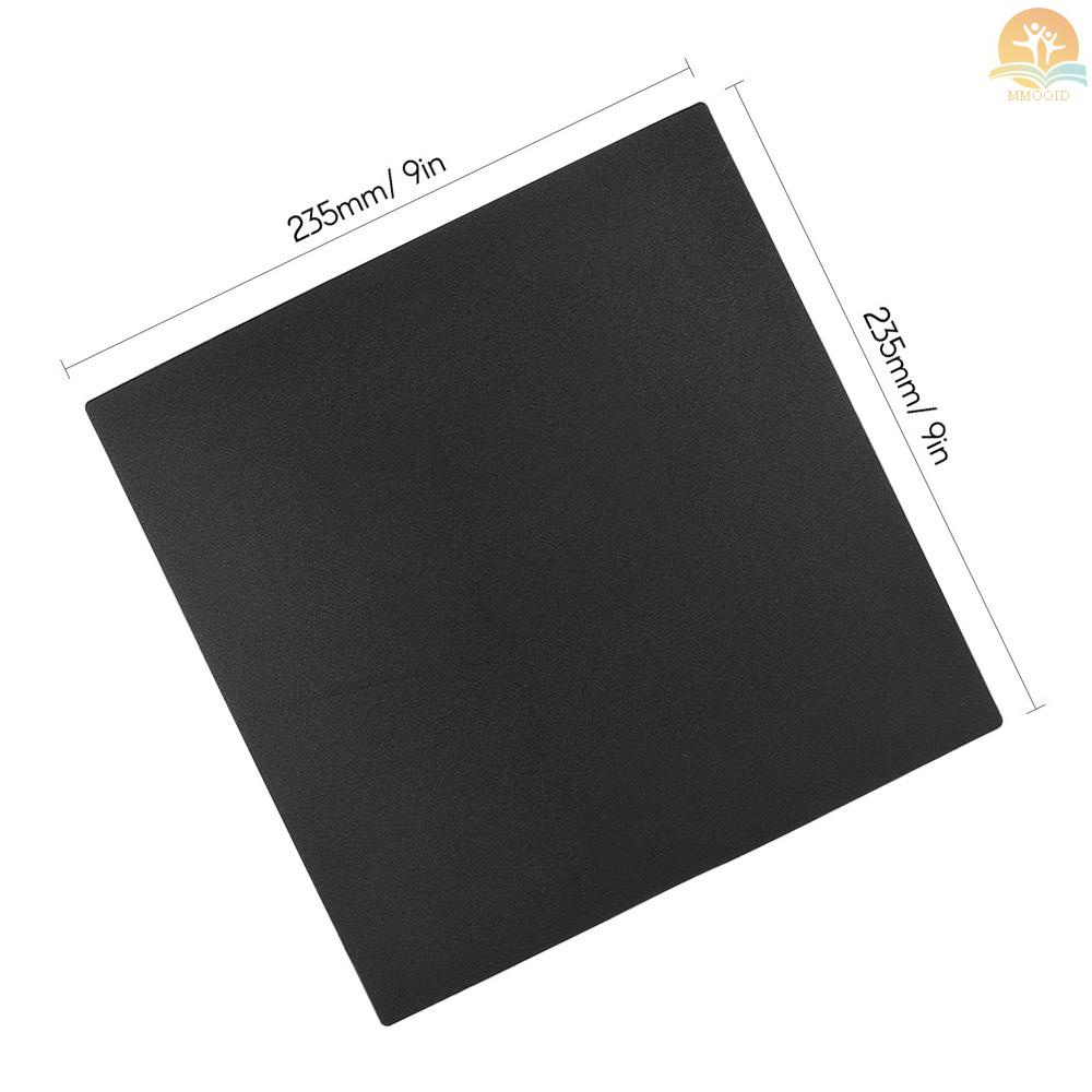 In Stock Printer Build Surface Heat Bed Platform Sticker Sheet 9inch * 9inch Untuk Ender-3