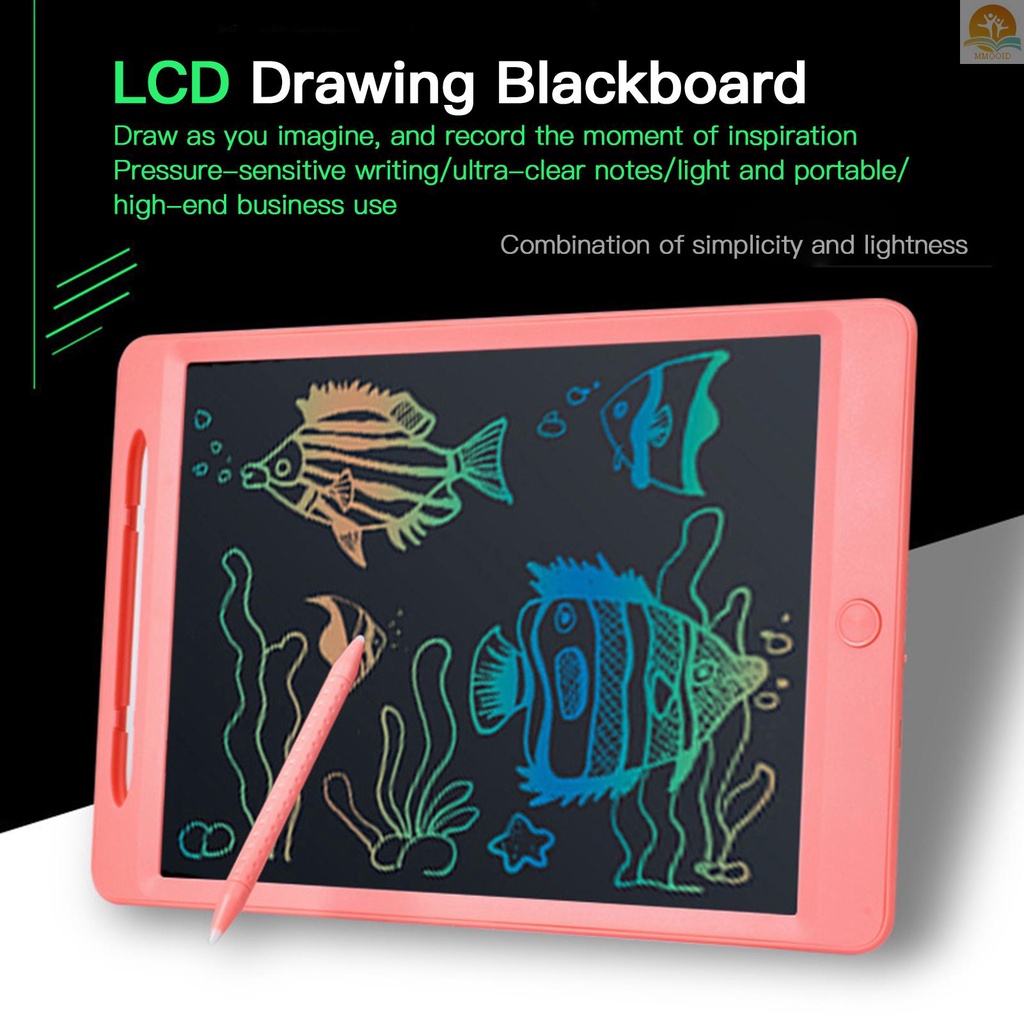 In Stock Rechargeable LCD Writing  11.5 Inch Handwriting Drawing  Colorful Screen with Stylus Lock Button for Toddler Kids Educational Learning Toy Gifts for Boy and Gi