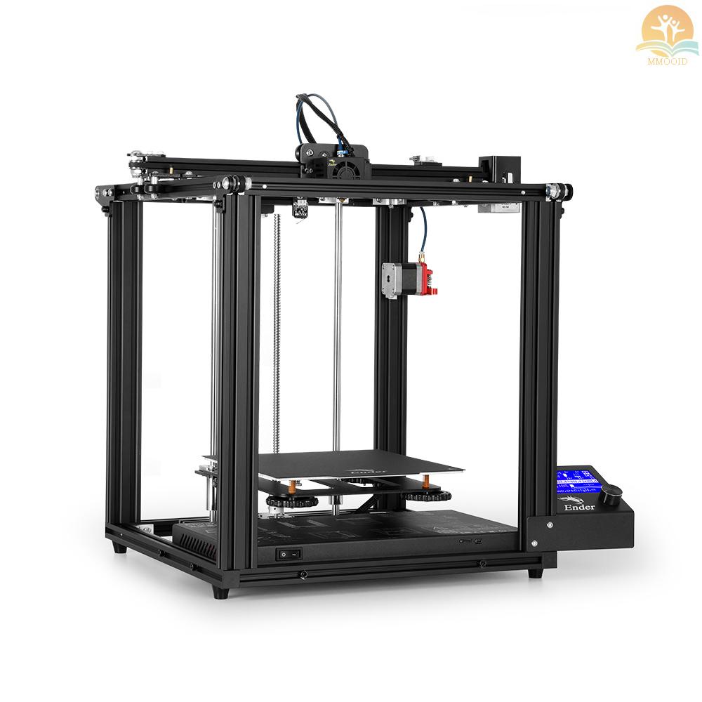 In Stock Creality 3D Presisi Tinggi Ender-5 Pro 3D Printer DIY Kit Dengan Upgrade Silent Motherboard PTFE Tubing Metal Extruder 220*20*300mm Build Volume Resume Printing Dengan 8GB TF