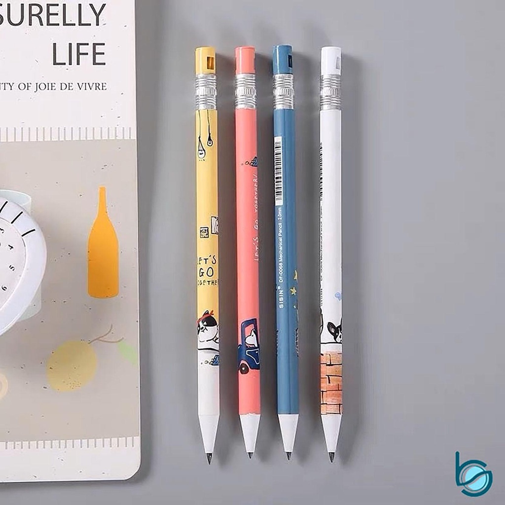 

Pensil Mekanik 2.0 mm Motif Kartun Lucu/Pensil Cetek/Pensil Dengan Rautan - Best Stationary