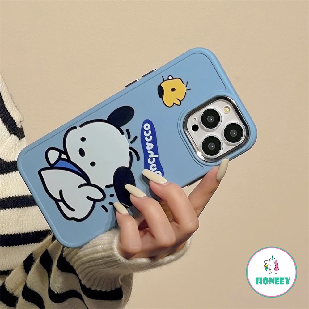 Kartun Lucu Puppy Phone Case Kompatibel Untuk iPhone 14 Pro Max13 12promax Case iPhone 11 Pro Max7 8Plus Xr Lembut TPU Shockproof Back Cover