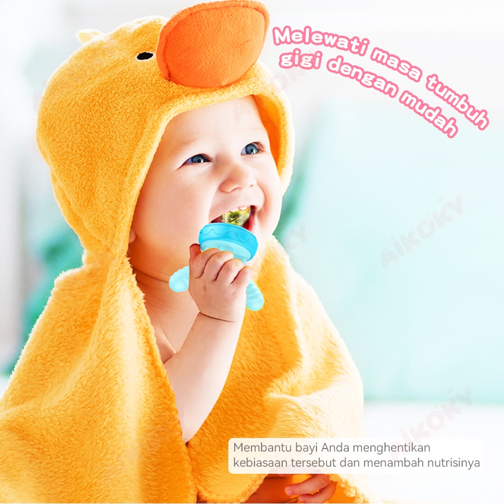 Aikoky Dot empeng buah bayi / Pacifier Baby / Baby Food Supplement Feeder