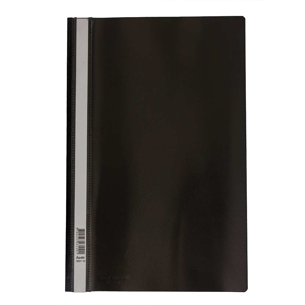 

[Artomas] Bantex Quotation Folders with Coloured Back Cover FC Black 3231 10