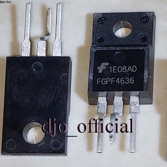 FGPF4636 YDTU FGPF 4636 Fairchild IGBT PDP TV Trench To-220f 360A 60V