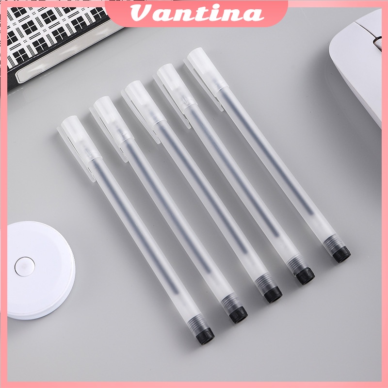 

Pena Pulpen Bolpoin Gel Cair/Pulpel Gel 0.5mm Bolpoin Pena Pulpen Tinta Gel Cair Pena Transparant Pen Gel