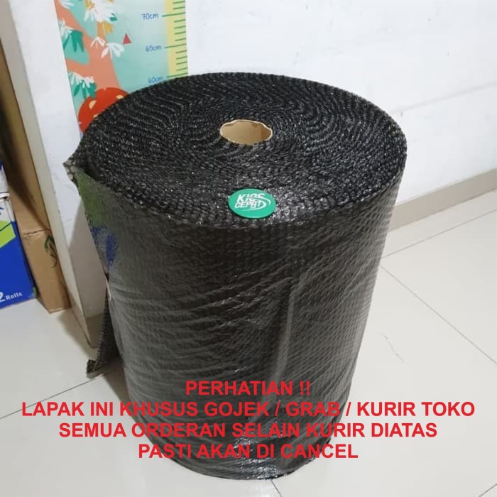 

GO SEND Bubble Wrap 50m x 60cm BLACK Harga