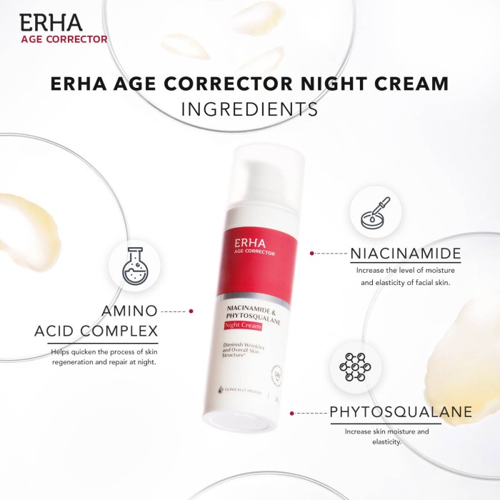 Bundle Erha Age Corrector Day &amp; Night Moisturizer - Krim Anti Penuaan