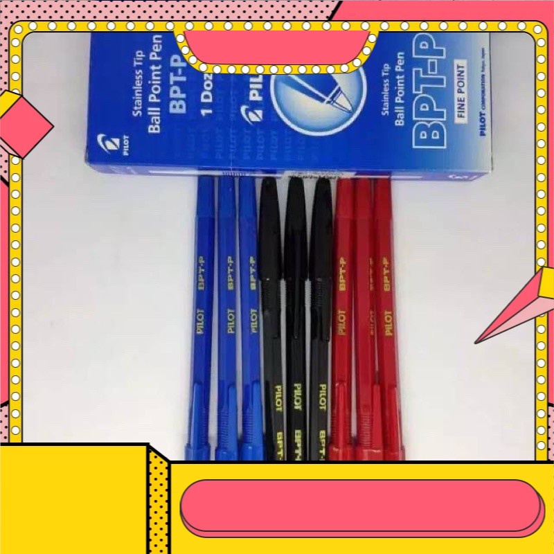 

Promo Kembali ke sekolah Pulpen Pilot BPT-P Hitam Biru Merah