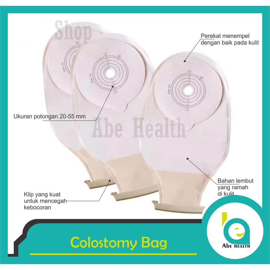 Colostomy Bag Dewasa Kantong Colostomy kantong stoma Dewasa High quality Kantong Stoma Murah