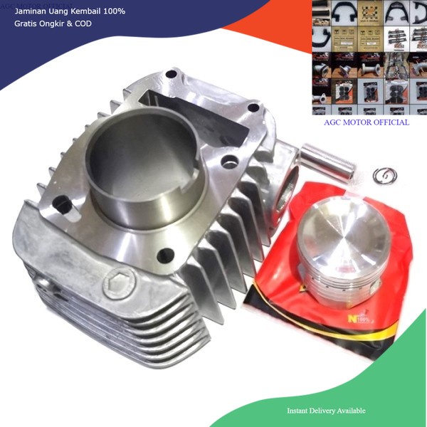 Cylinder Block Boring Seher Set Assy KARISMA Blok Piston Ring Komplit Nagoya