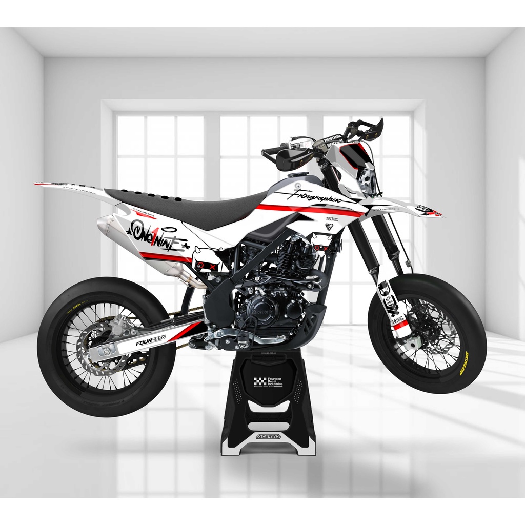 DECAL DTRACKER 150 - stiker dekal motor dtracker full body DTX 26