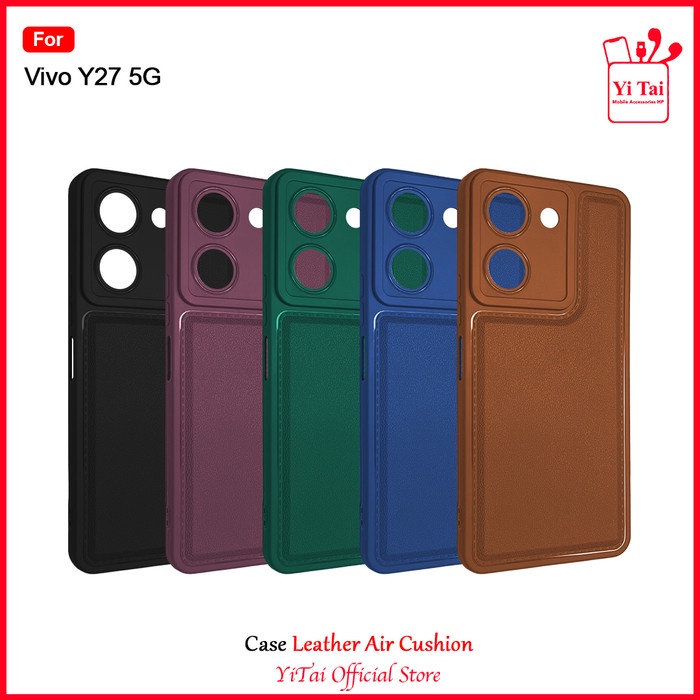 YI TAI YC-26 Leather Case Vivo Y27 5G Yitai Indonesia