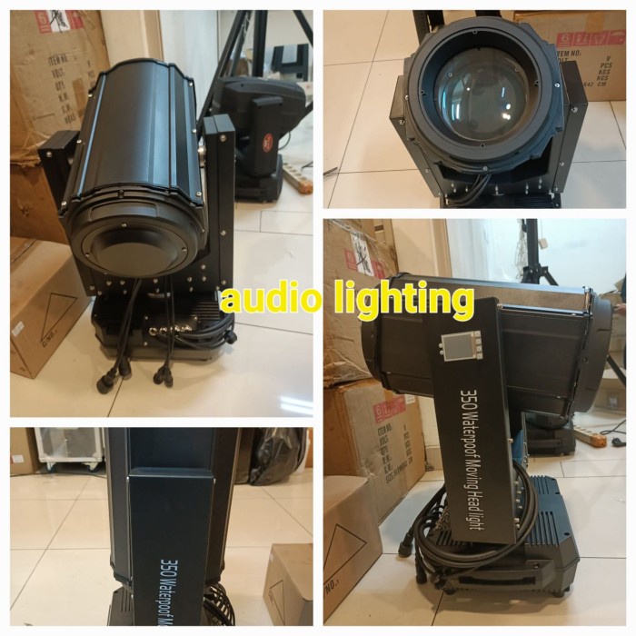 beam moving head 350 Watt waterproof DMX 512 - Beam 350 watt Waterproof ip65