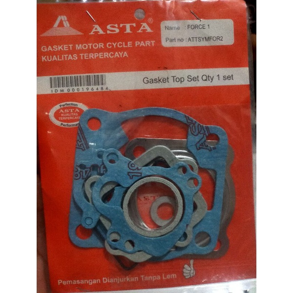 TOP SET FORCE / FIZR / FORCE ZR MERK ASTA KWALITAS BAGUS TOPSET GASKET PAKING PAKIN PAKEN BLOK HEAD 