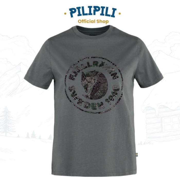 Kaos Wanita Fjallraven Kanken Art Logo Tee Women Basalt
