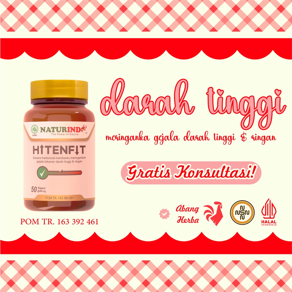 

Hitenfit (Herbal Alami untuk Hypertensi)