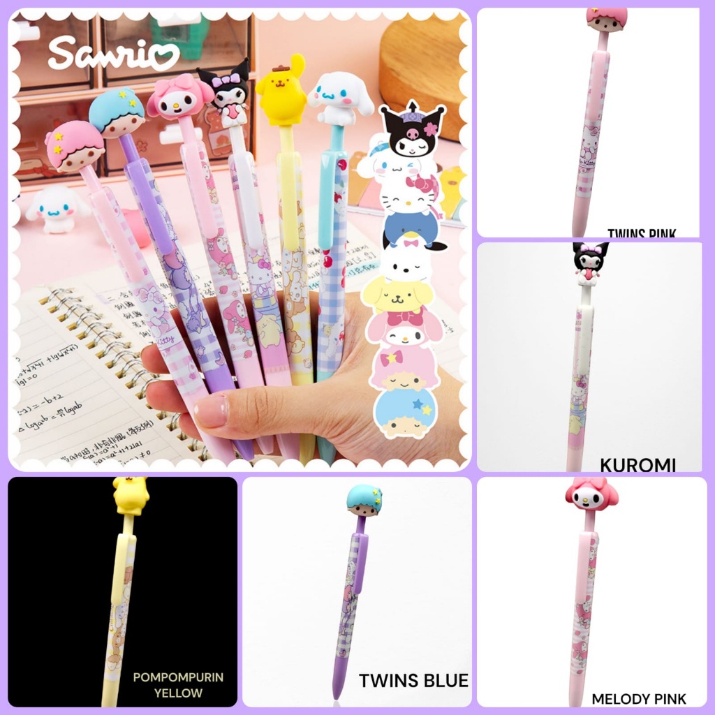 

GULAGULA - PULPEN SANRIO TINTA BIRU | PEN SANRIO LUCU | PULPEN KUROMI | PEN CINNAMOROLL | PULPEN TINTA | PEN BIRU | PEN VIRAL | LUCU | MURAH | UNIK | KADO | ALAT TULIS SEKOLAH | PULPEN TINTA BIRU
