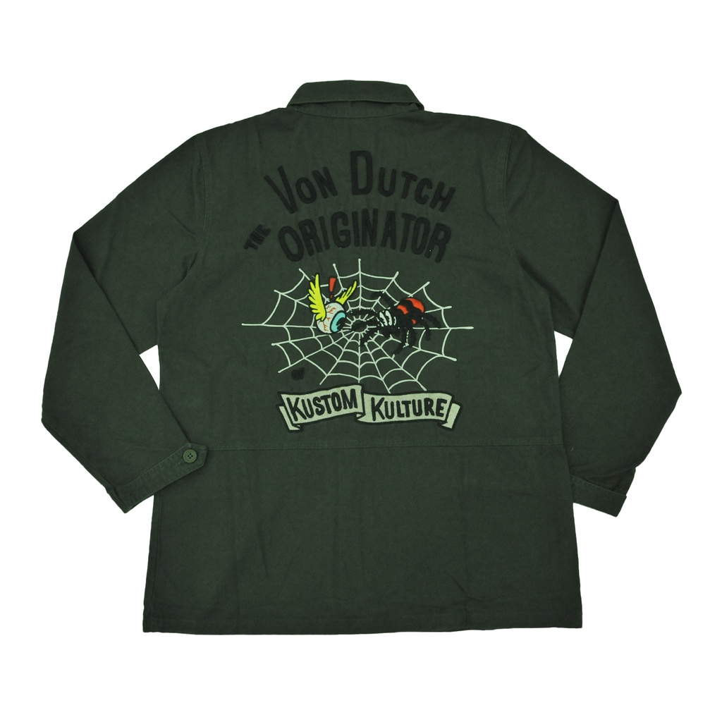 Von Dutch Parka Jacket 0488 Army Green