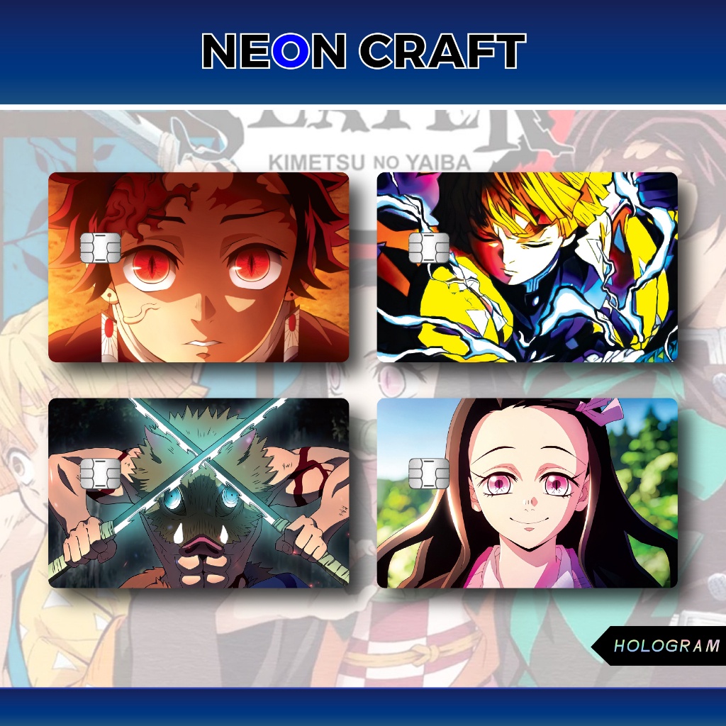 

Stiker Kartu Atm Garskin Skin Card Atm Anime Demon Slayer Kimetsu no yaiba Tanjiro Nazuko Inosuke Zinetsu Sticker Kartu Atm Bca Bri Mandiri Debit Credit E-money Flazz HOLOGRAM
