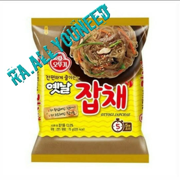 Ottogi Japchae Mie Instan Bihun Mie Korea