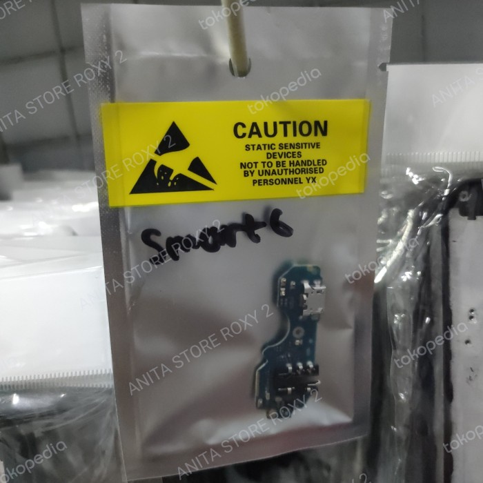 flexible connector charger con cas infinix smart 6