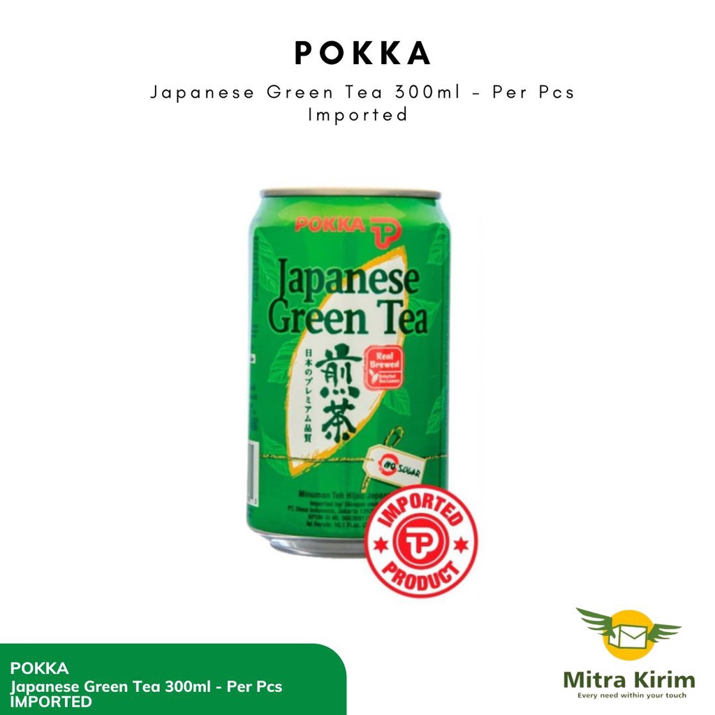 

Pokka Japanese Green Tea 300ml Per Pcs