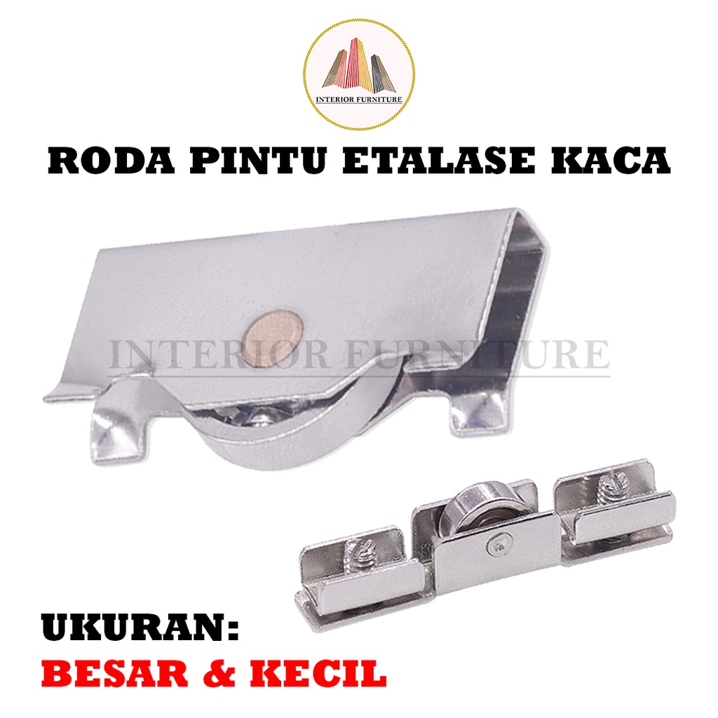 Roda Matex Roda Sliding Showcase Pintu Kaca Roda Etalase Pintu Kaca Besar Kecil