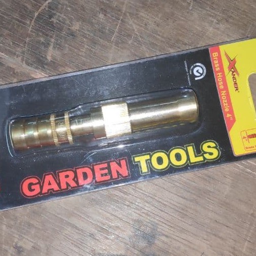 Kepala Selang Semprotan Air Kuningan 5/8"  1/2" / Hose Nozzle Tyas Elektro