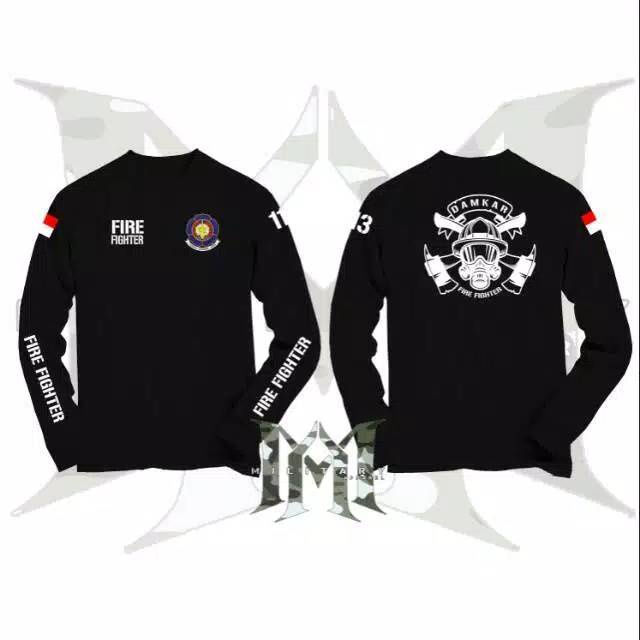 Kaos Lengan Panjang DAMKAR