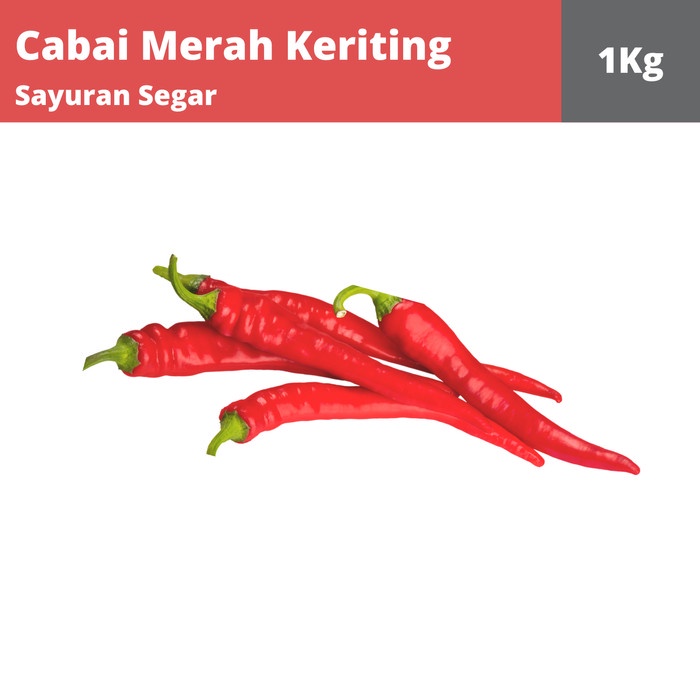 

Cabai Merah Kriting Segar