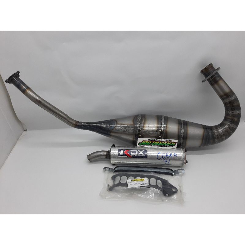 KNALPOT KDX EXHAUST CONCEPT ORIGINAL JOGJA 100% KAWASAKI NINJA R SS RR NEW RR OLD ZX150 COBRA