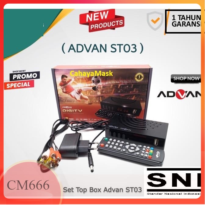 Set Top Box TV Digital Advan/STB