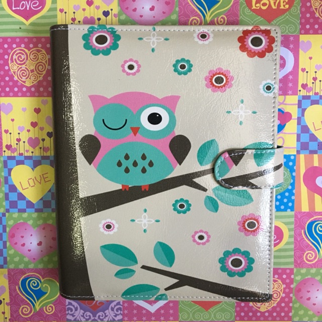 

Binder Printing Owl Ranting Floral
